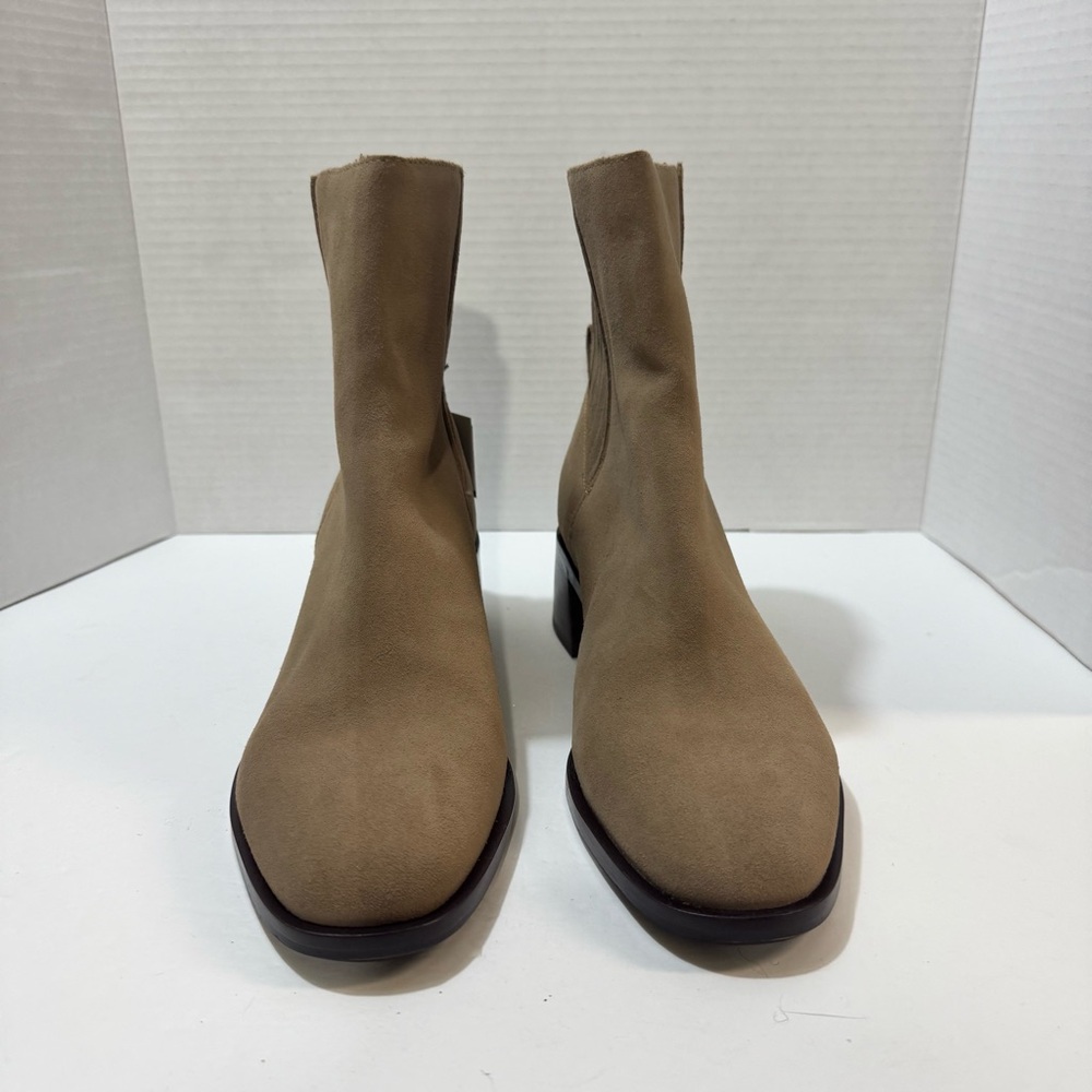 Dolce Vita Linny Beige Ankle Booties